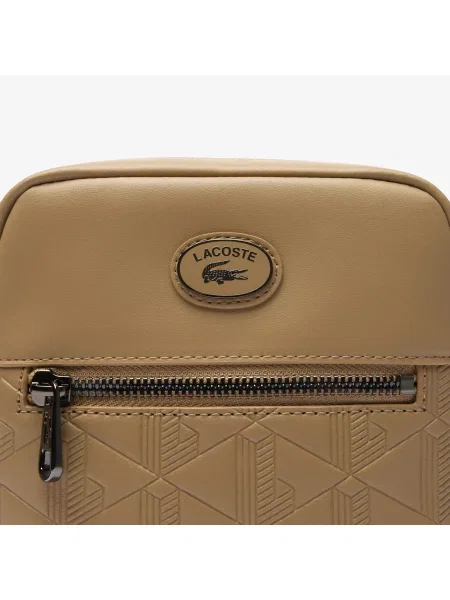 Lacoste сумка через плече чоловіча Monogram бежева