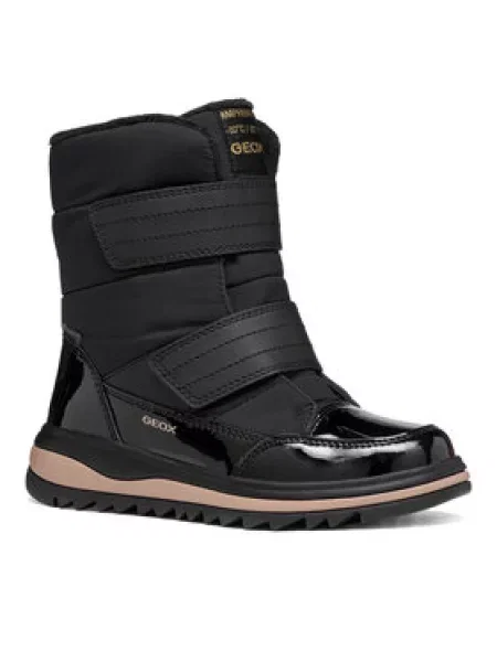 Geox Sniego batai J Adelhide Girl B Ab M juoda