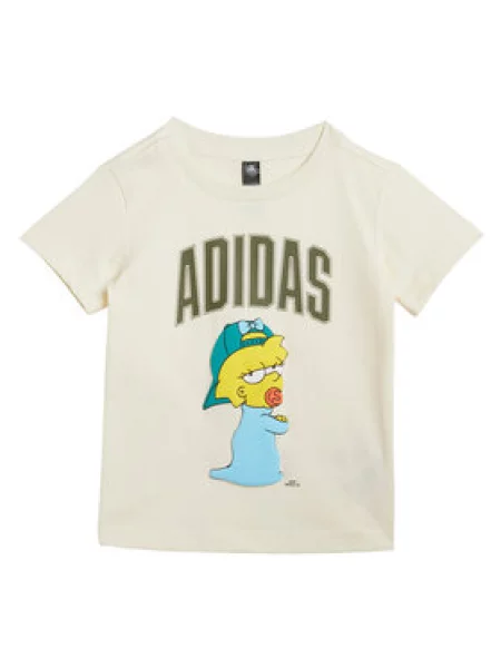 Dětské tričko Adidas béžové