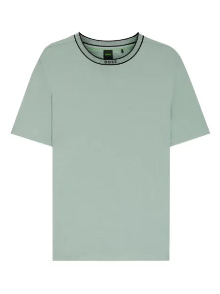 Tricou Boss cu autograf verde