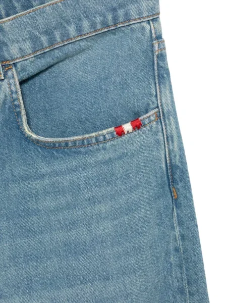 Džíny Amish modré