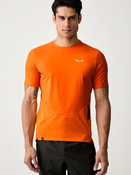 Salewa tricou de antrenament pentru bărbați PEDROC portocaliu