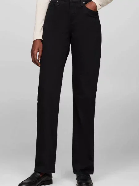 Класичні прямі джинси Tommy Hilfiger чорні