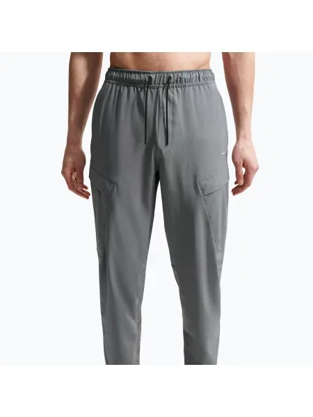Pantaloni pentru bărbați Nike Unlimited smoke grey/black/smoke grey negru