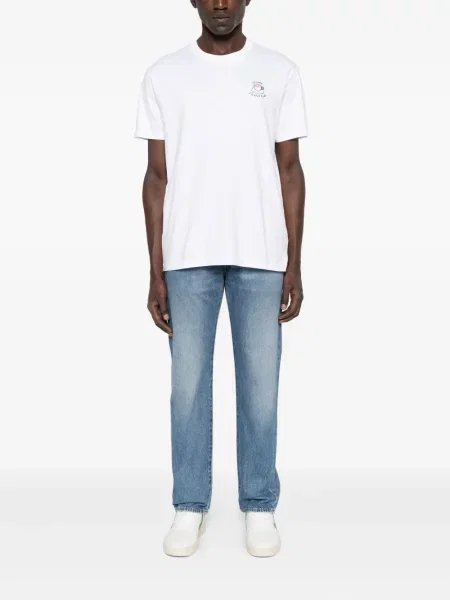 Μπλούζα Maison Labiche με κέντημα λευκό