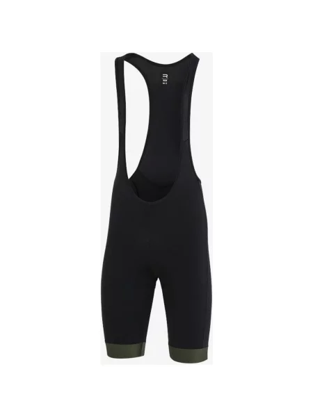 Spodenki na szelkach Finisseur Core MTB XC w kolorze czarno-zielonym XS czarne