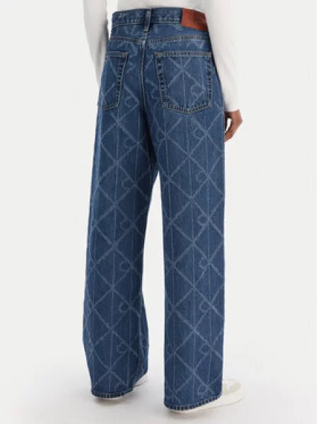 Calvin Klein Jeans Jeans hlače Low Rise Baggy modra