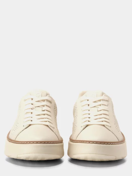 Кожаные кеды Cole Haan бежевые