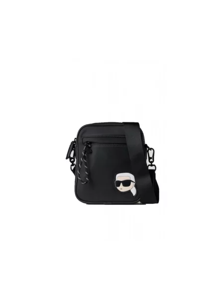 Torba crossbody Karl Lagerfeld czarna