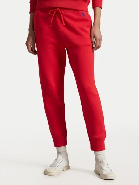 Polo Ralph Lauren Pantaloni trening Tapered Fit roșu