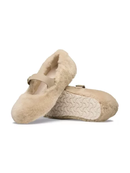 Кожаные балетки Birkenstock