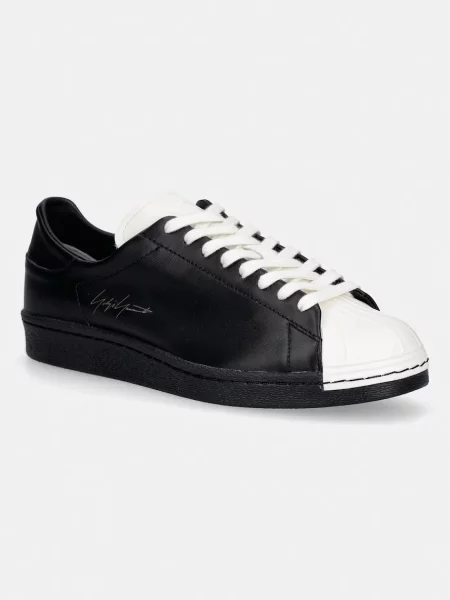 SUPERSTAR sneakers δερμάτινα μαύρο