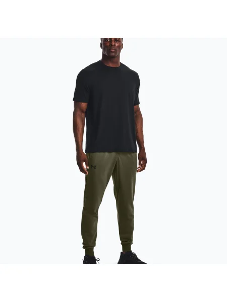 Мъжки панталони за тренировка Under Armour Armour Fleece Joggers green зелено