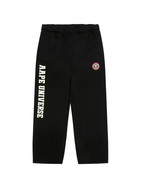 Pantaloni Aape By A Bathing Ape cu imagine cu model camuflaj alergare negru