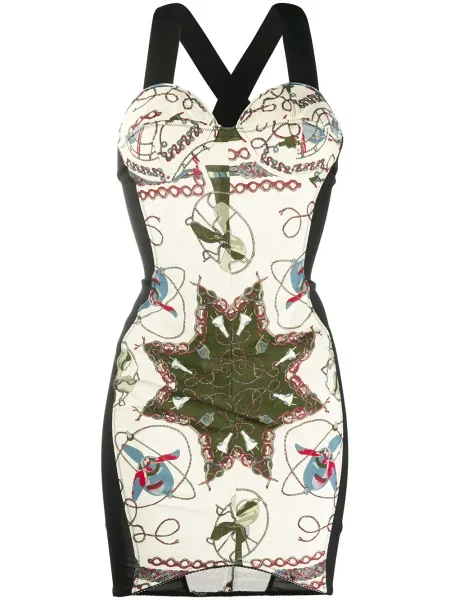Oblekové šaty Jean Paul Gaultier Pre-owned s potiskem