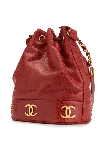 Kabelka Chanel Pre-owned červená