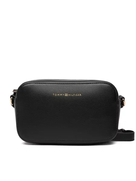 Tommy Hilfiger Torbica Th Logo Camera Bag crna