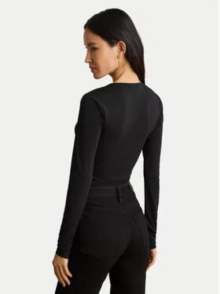 LAUREN RALPH LAUREN Bluza črna