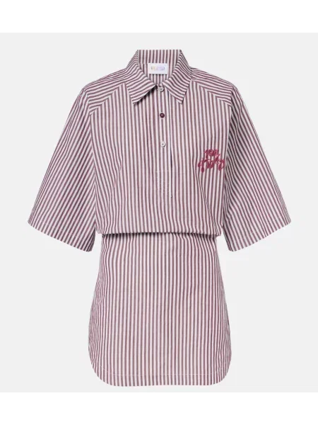 Rochie The Attico cu dungi bordo