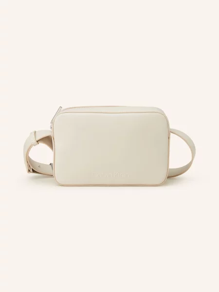 Torebka Calvin Klein z logo biała