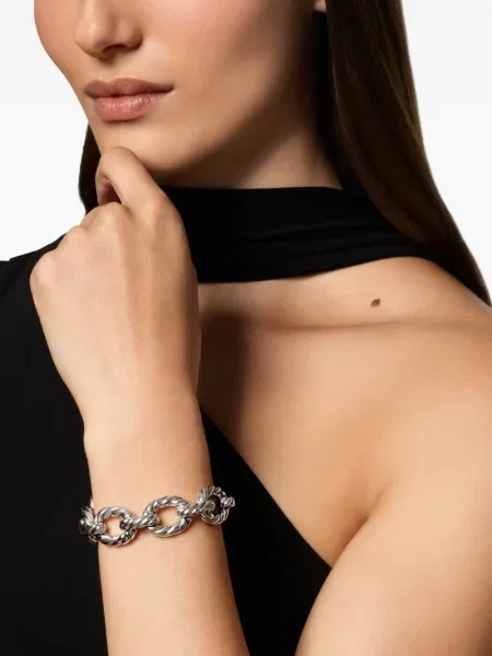 Brăţară David Yurman argintiu