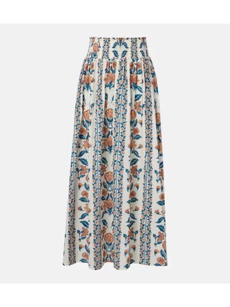 Fusta maxi Montce cu model floral