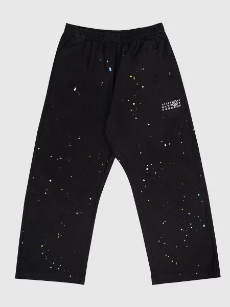 Детские брюки Maison Margiela Mm6 черные