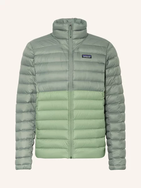 Patagonia Lekka Kurtka Puchowa Down Sweater gruen khaki