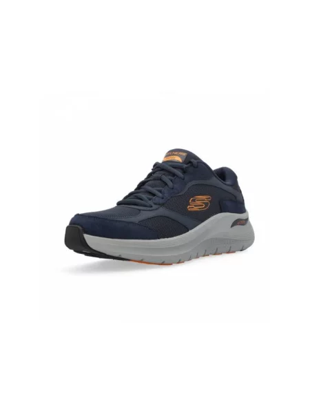Sneakersy Skechers niebieskie