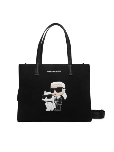 Krepšys vežimėliui Karl Lagerfeld Kids Newborn D2 juoda
