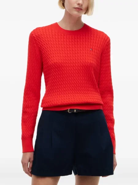 Pulover Tommy Hilfiger roșu