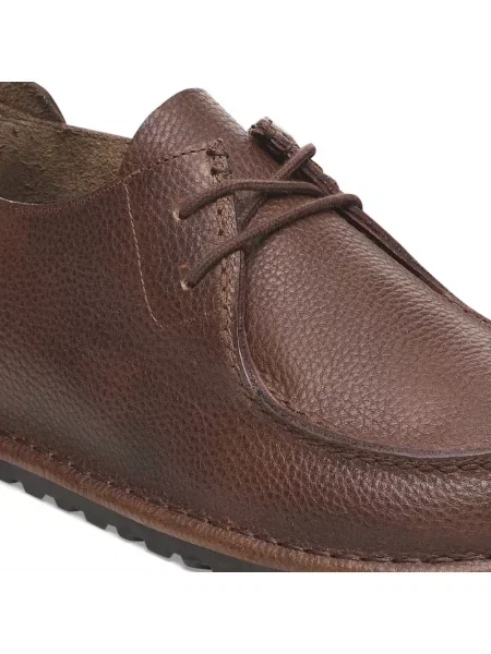 Półbuty Birkenstock skórzane brązowe