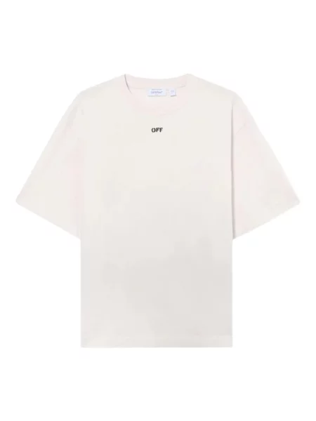 Off-White Rubbed Paint Arrows T-shirt biała