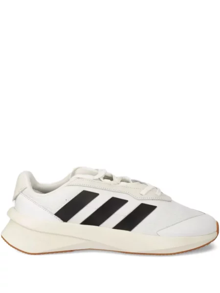 Sneakersy Adidas Terrex w paski z nadrukiem skórzane czarne