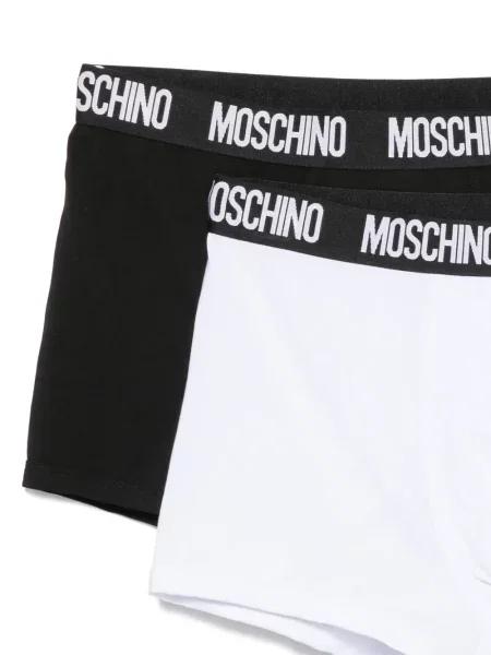 Boxeri Moschino cu autograf negru