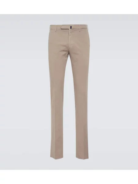 Hlače Incotex bež