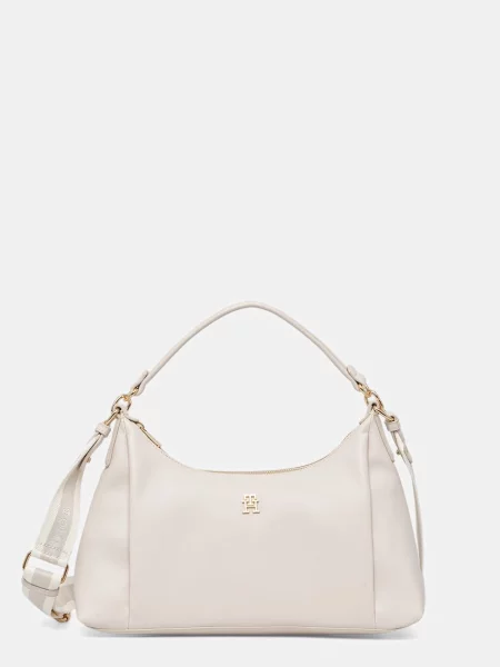 Tommy Hilfiger Geantă pe umăr TH ESSENTIAL bej