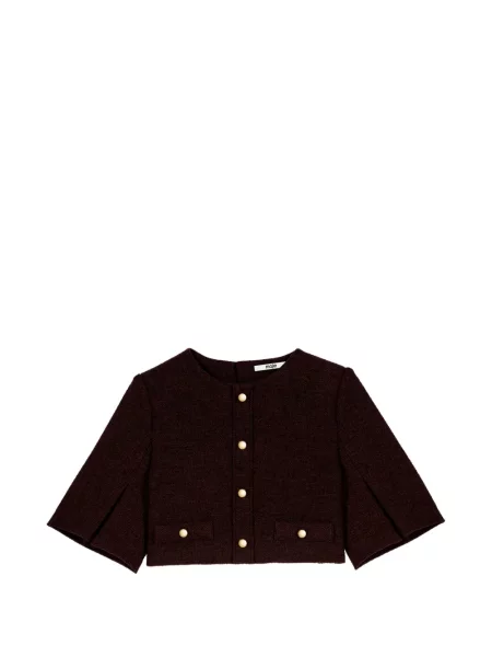 Scurt cu centură rochie mini Maje maro
