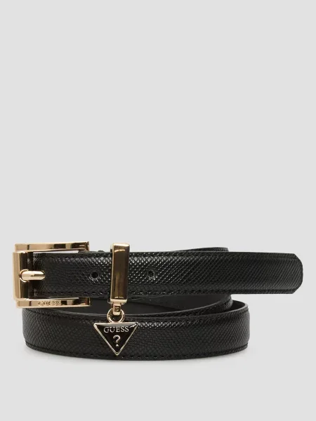 Ремень Guess с ремешками черный