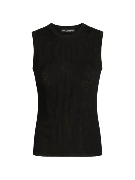 Top Dolce & Gabbana tricotate negru