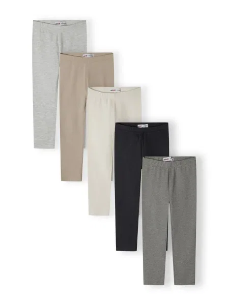 MINOTI Leggings bej / nisipiu / gri închis / gri amestecat negru