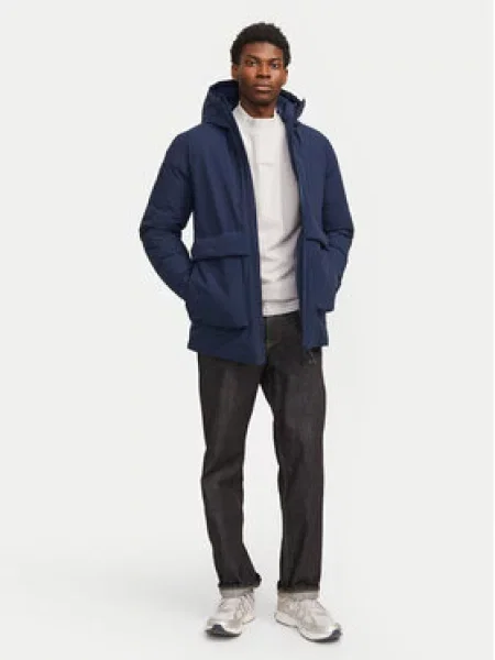 Jack&Jones Parka Charlie Tmavomodrá modrá
