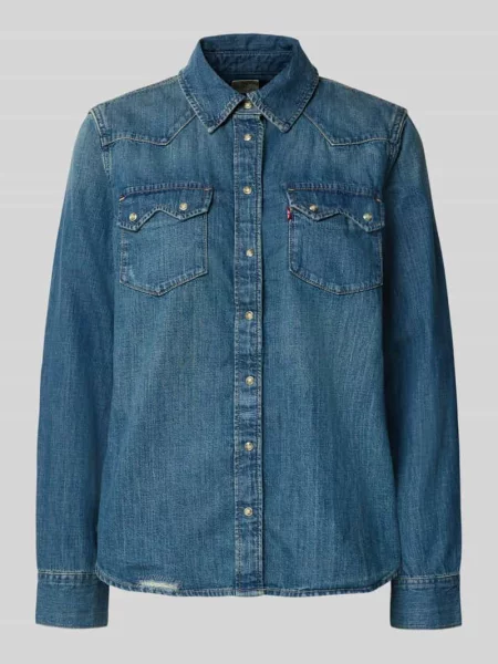 Koszula o kroju relaxed fit z czystej bawełny Levi's® 300 niebieska