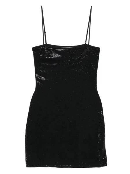 Rochie mini Alexander Wang de cristal de costum negru