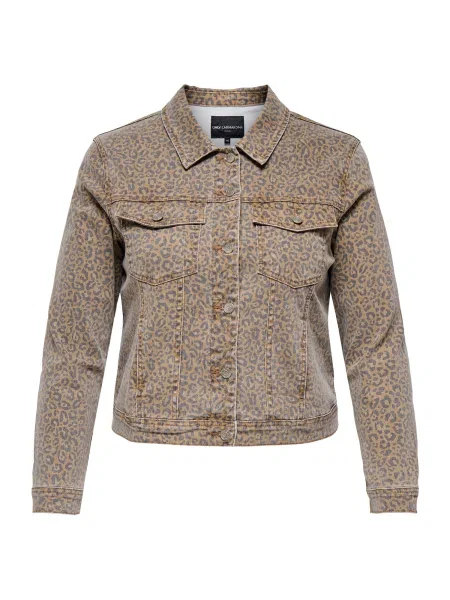 ONLY Carmakoma Geacă de primăvară-toamnă CARWESPA bej / nisipiu negru