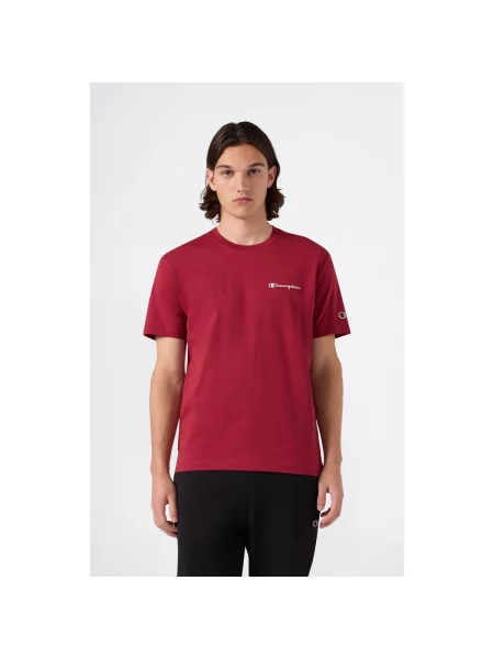 Scurt tricou Champion cu mâneci scurte roșu