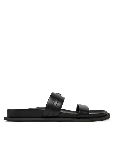 Papucs MICHAEL Michael Kors Mandy Flat Sandal fekete