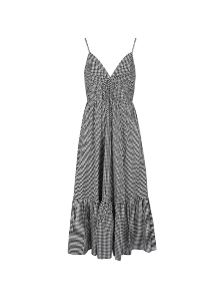 Rochie midi Michael Kors cu volane negru