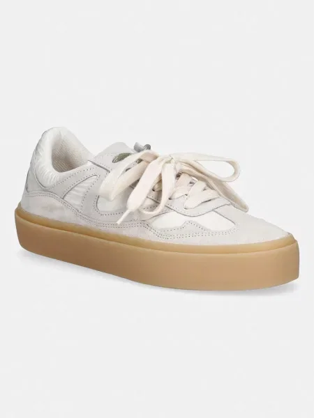Sneakerși Inuikii din piele de căprioară bej