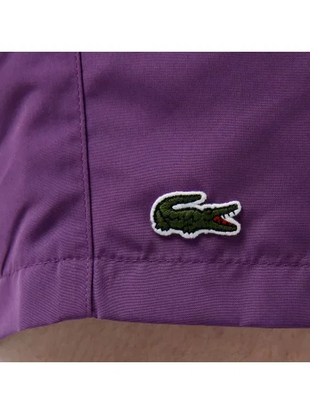Шорты Lacoste фиолетовые